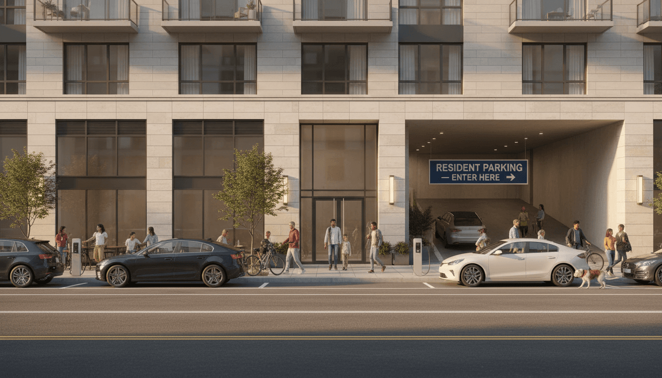 Residential driveway available for rental